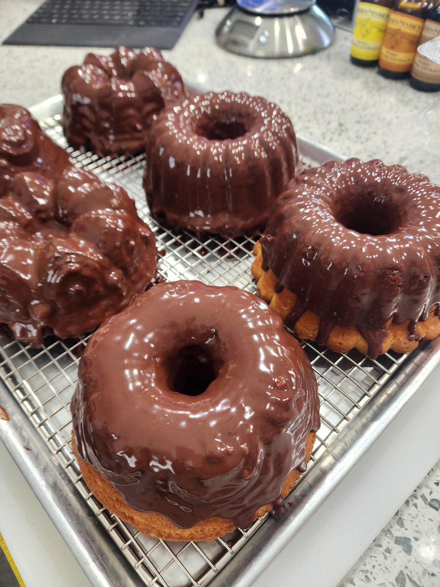 Chocolate, Chocolate Ganache Pound Cake