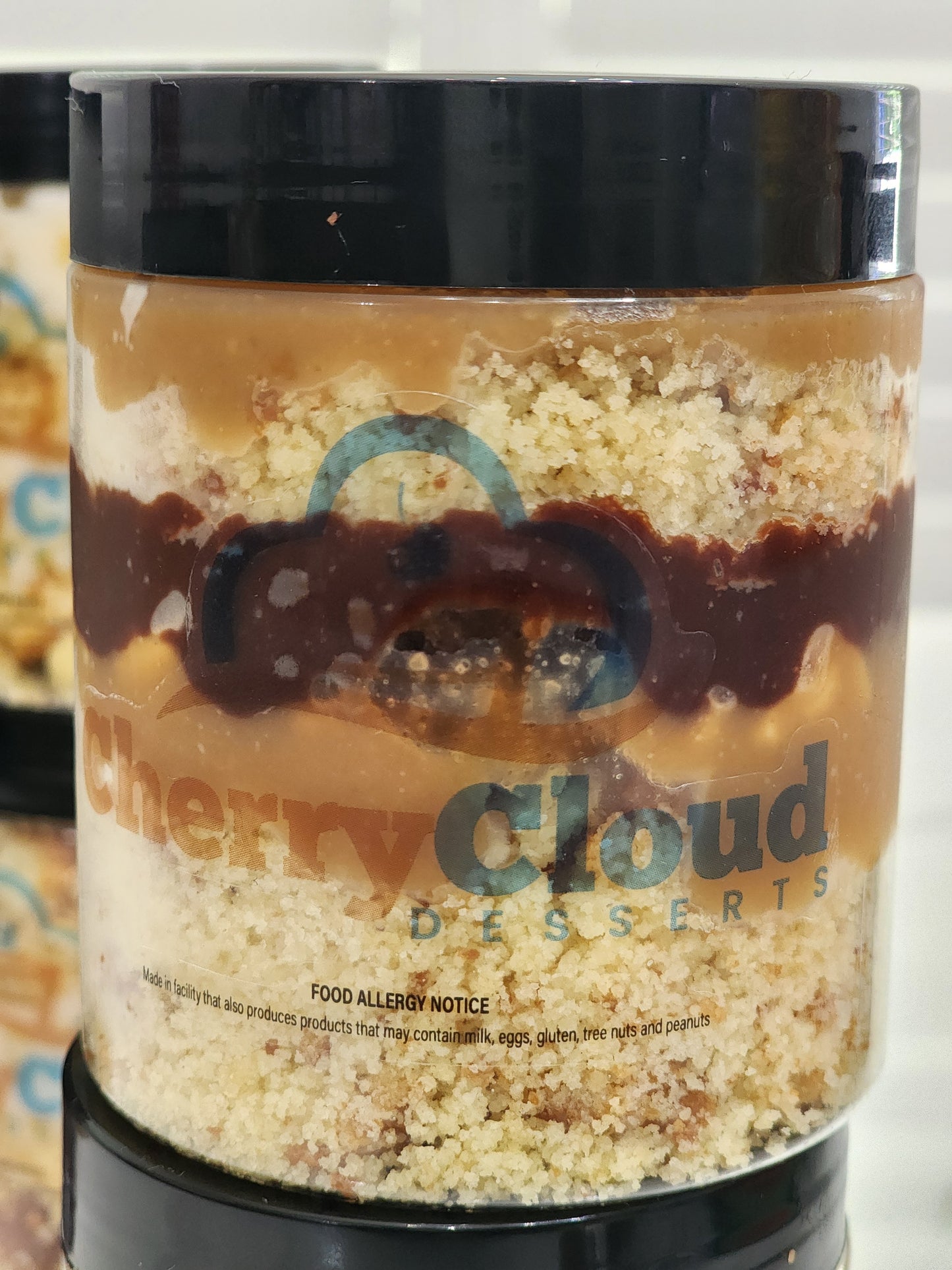 Pound Cake in a Jar - Almost Snickers