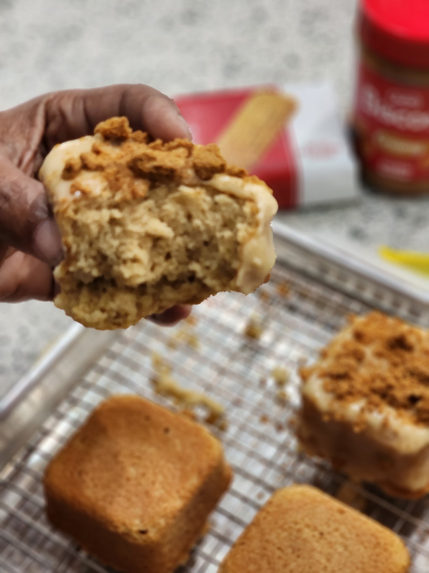Biscoff Cookie Butter Pound Cake