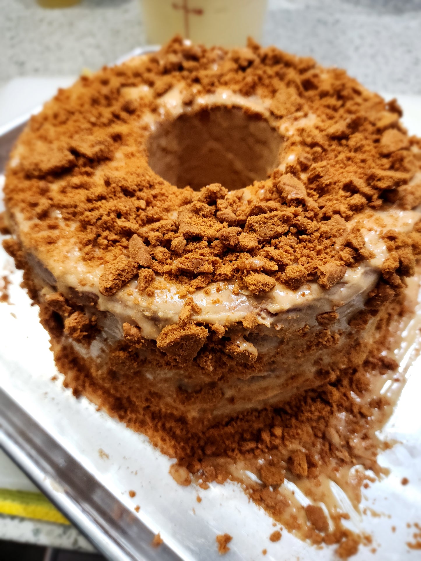 Biscoff Cookie Butter Pound Cake
