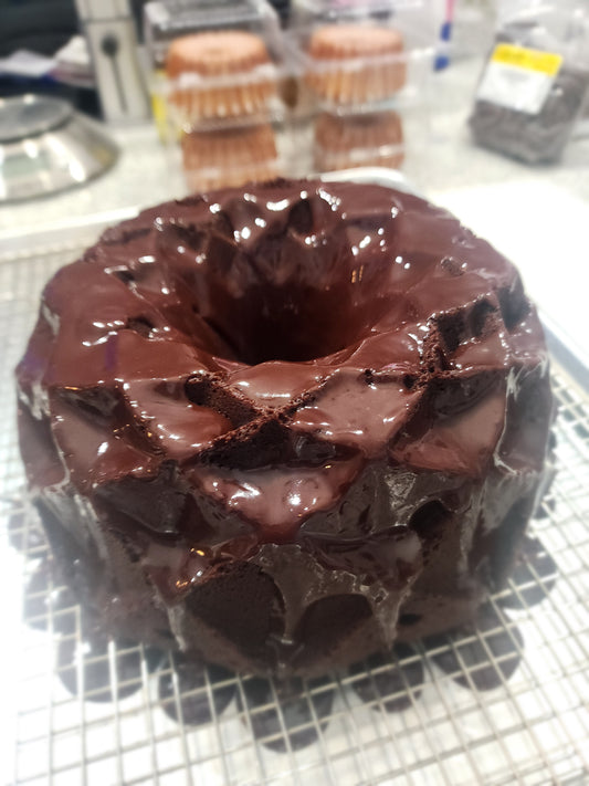 Chocolate, Chocolate Ganache Pound Cake