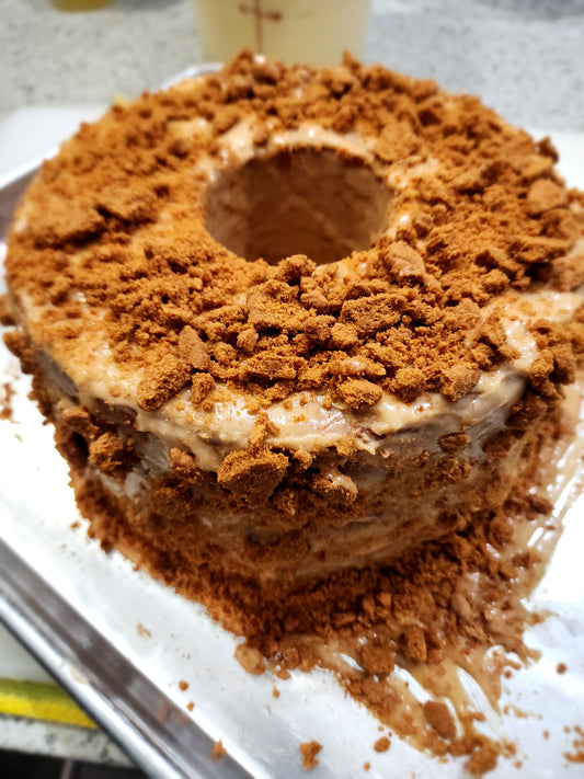 Biscoff Cookie Butter Pound Cake